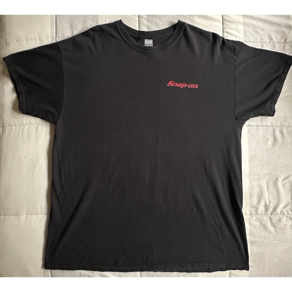 Y2K Snap-On Tool Shirt Speed Shop 1967's Pontiac GTO Graphic Size XL Black
